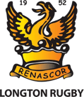 a rugby team logo with a crown on it