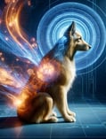 Thérapie Futuriste pour Chiens : Soin Énergétique Avancé et Dynamique