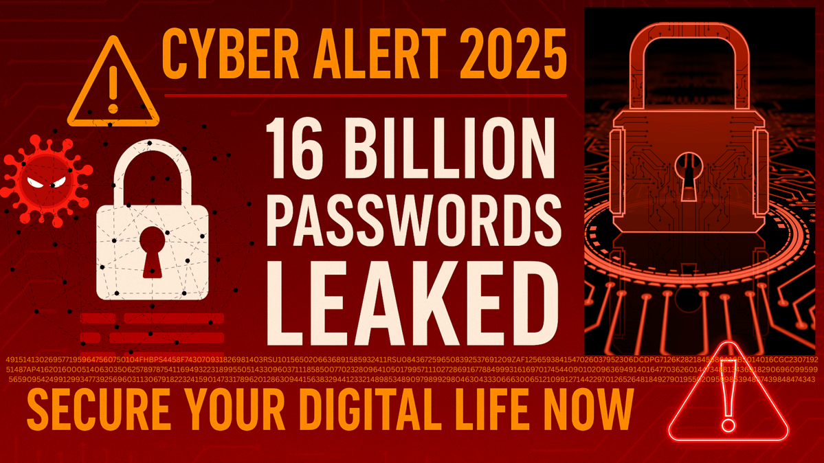 Cyber Privilege Over 16 billion passwords have just been leaked online. Yours might be one of them.