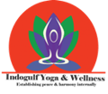 Yoga and wellness logo