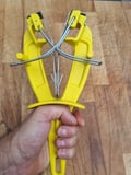 Fusil à aiguiser jaune