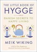 a book cover of the little book of hygge