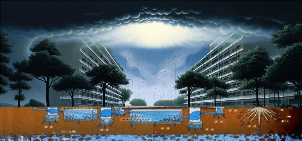 Urban stormwater management infrastructure