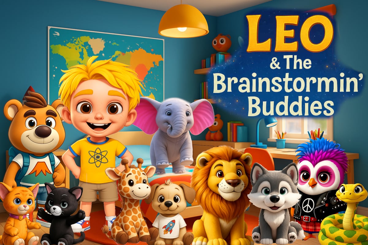Leo & The Brainstormin' Buddies characters