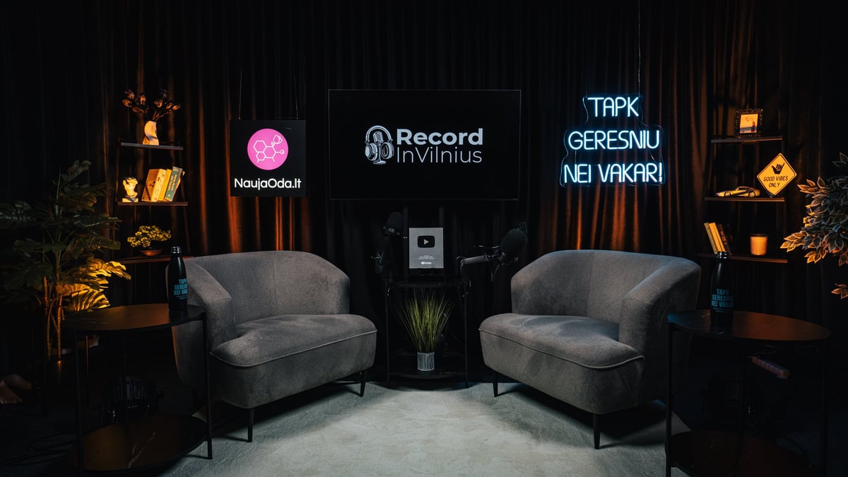 Record in Vilnius studio