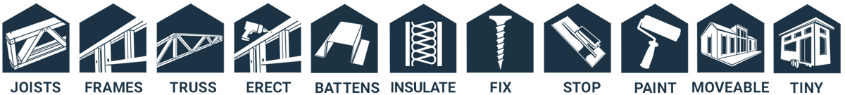 Steel framing for building projects