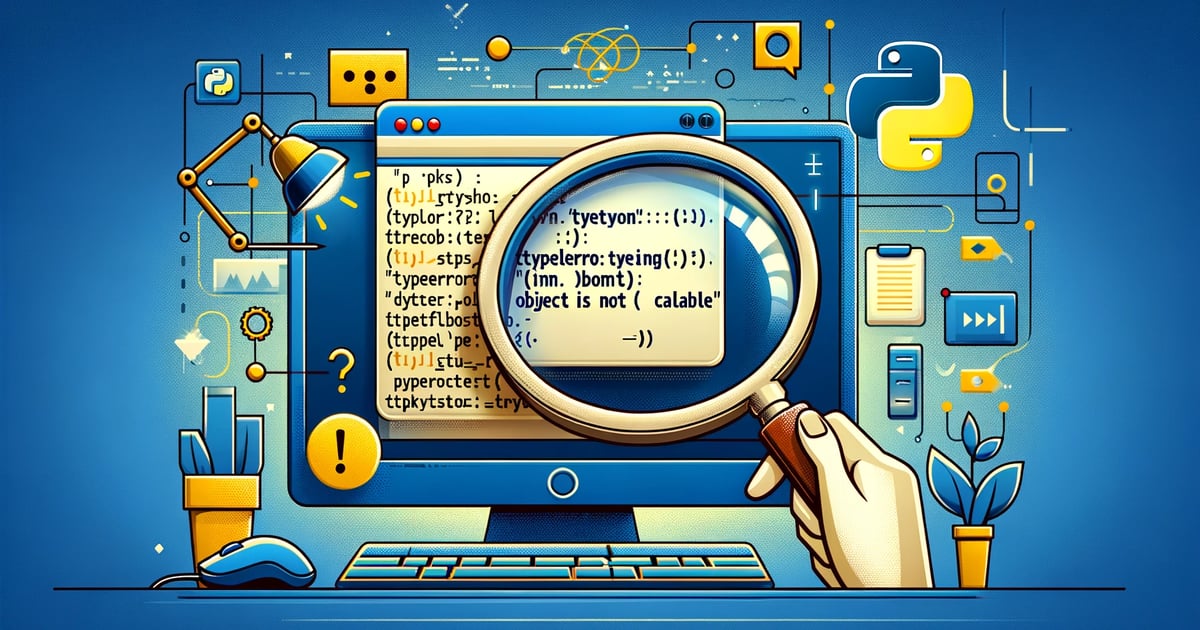 Solving typeerror int object is not callable in python