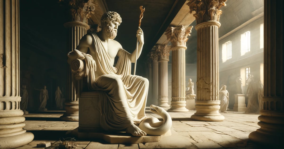 Asclepio: El Dios Griego de la Medicina y la Sanación | Parapasarelrato