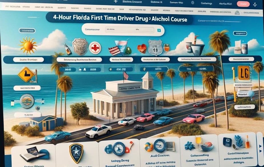 4 Hour Florida First Time Driver (Drug Alcohol) Course Roly Traffic