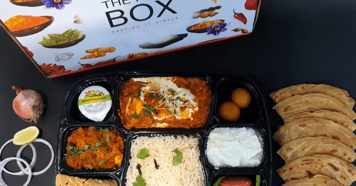 The Food Box Bulk Packed Thalis Catering Services The Food Box Bulk Thalis Catering Services