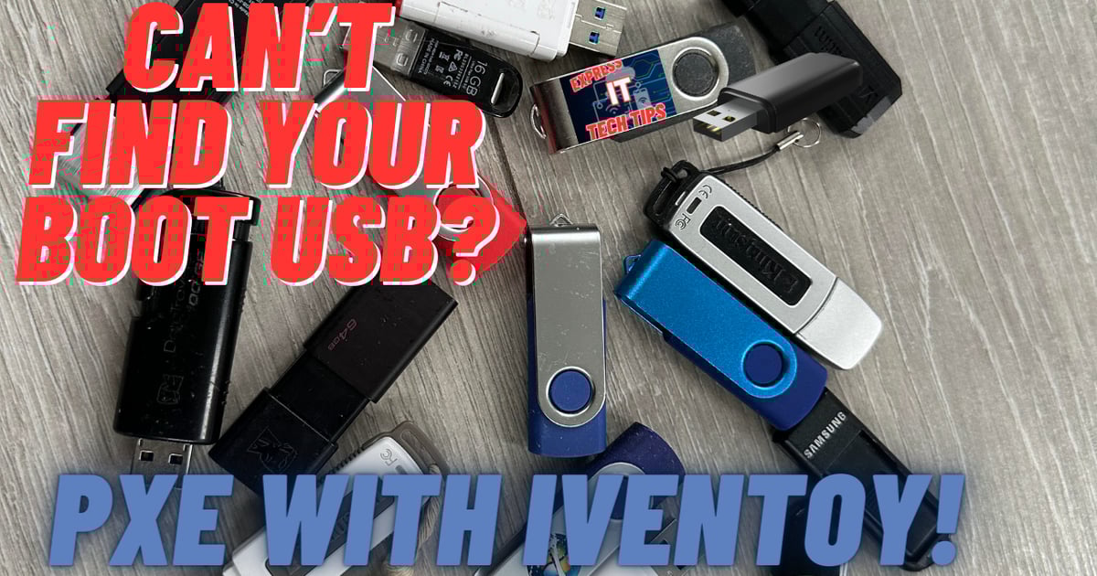 Hosting Iventoy at Home or in Your Homelab for PXE Boot Options ...