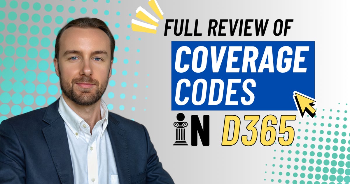 How to Use EVERY Coverage Code in D365 SCM | Epira Consulting