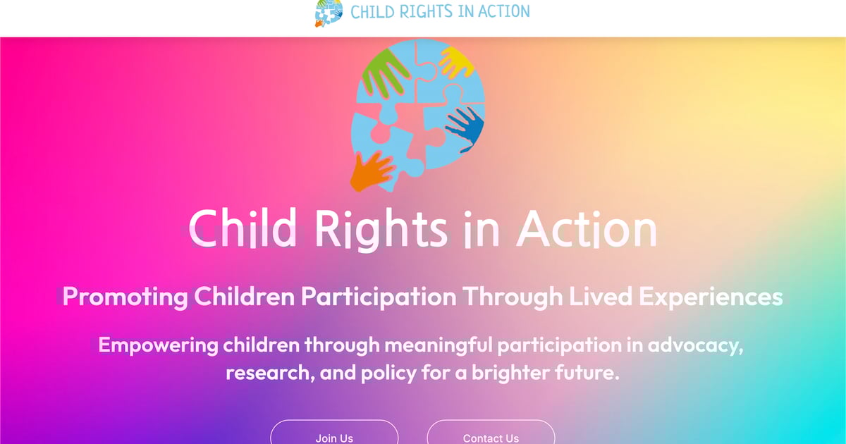 Child Rights in Action: Empowering Children Through Meaningful ...
