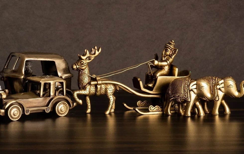 Brass Statues Buy Ganesha, Krishna Radha & Nataraja Idols IDOL