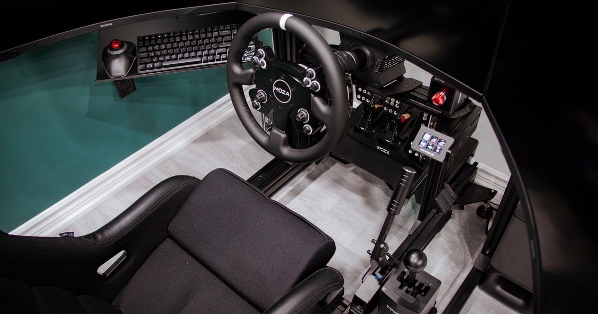 How To Build A Racing Simulator - A Comprehensive Guide | Dark Horse ...