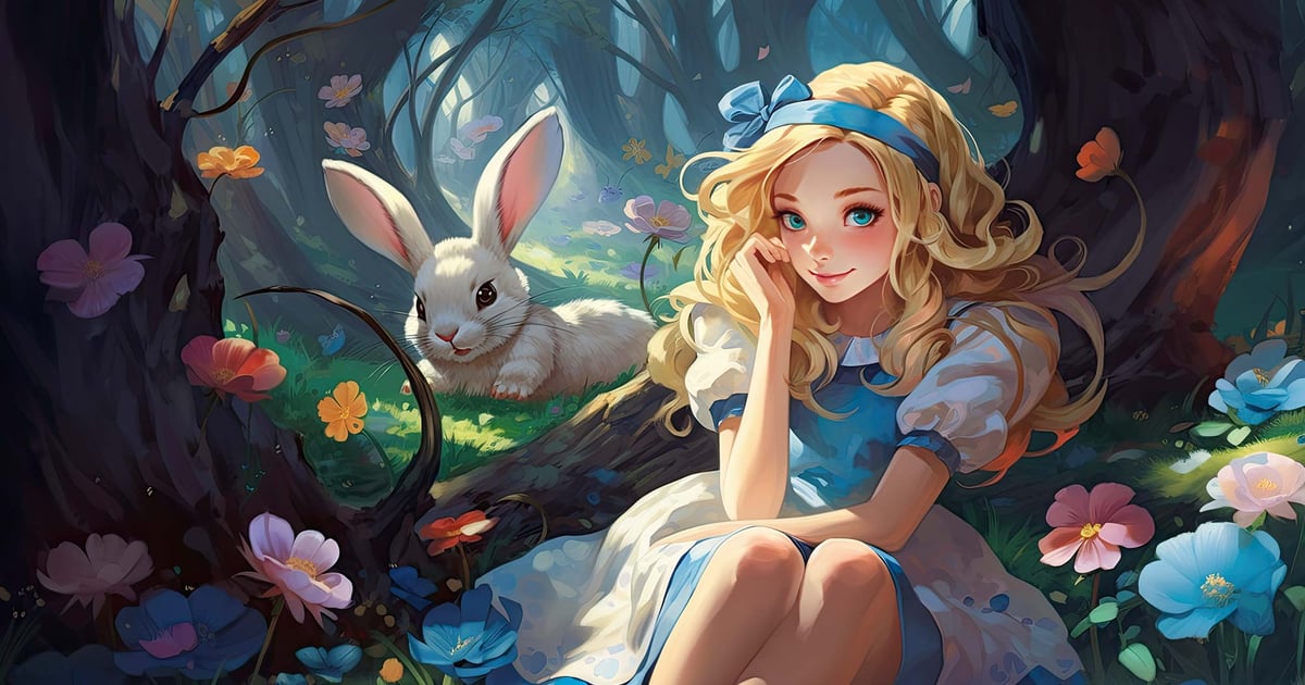 Alice in wonderland ai read to me