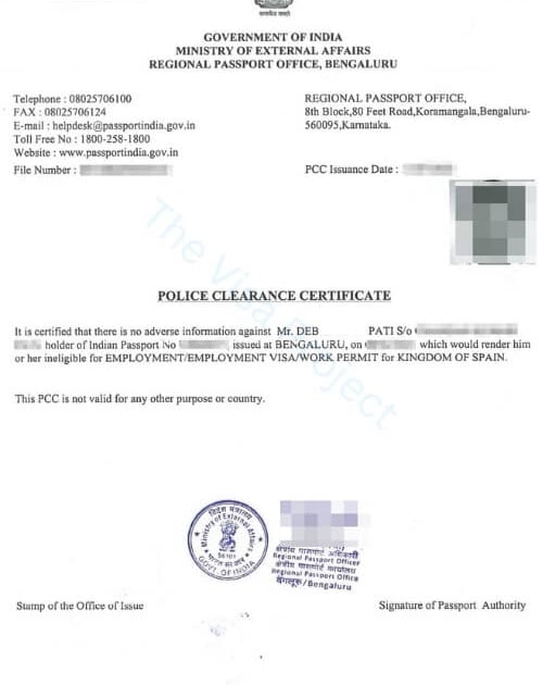 Police Clearance Certificate | BLS Internationals Services Canada