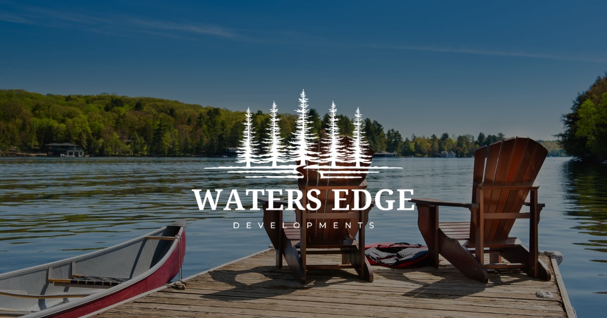 Water's Edge Developments Waterfront Building Lots for Sale in