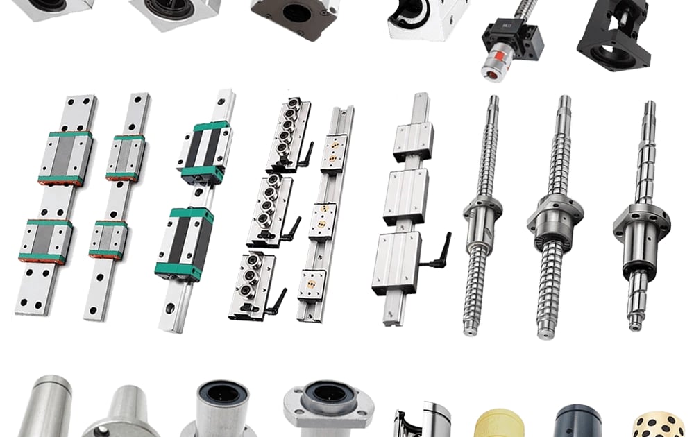 Linear bearing stainless polymer linear bushing rail limo