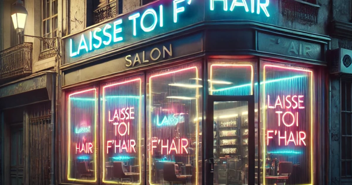 Les noms de salons de coiffure qui décoiffent ! | Target Blank