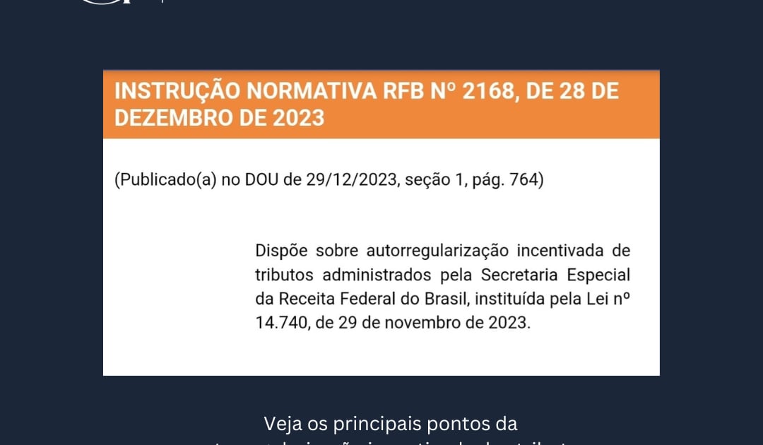 Autorregularização Incentivada De Débitos Administrados Pela Receita