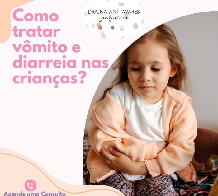 Como tratar vômito e diarreia nas crianças? | Dra. Natani