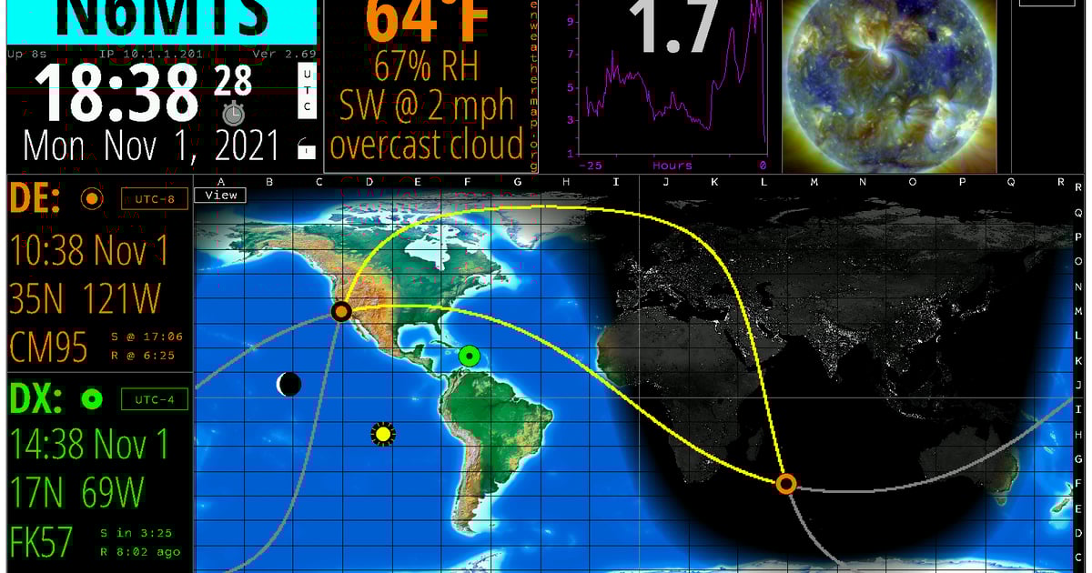 HAMCLOCK WINDOWS 7 visual data 4