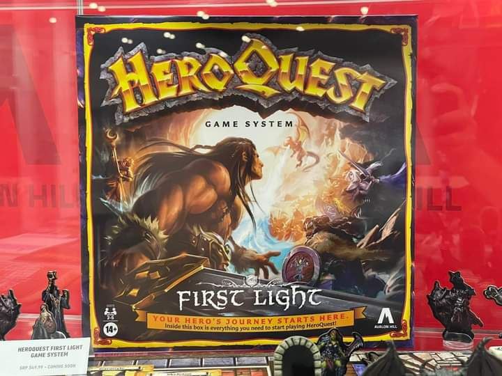 Avalon Hill HeroQuest First Light Game System, board game - English