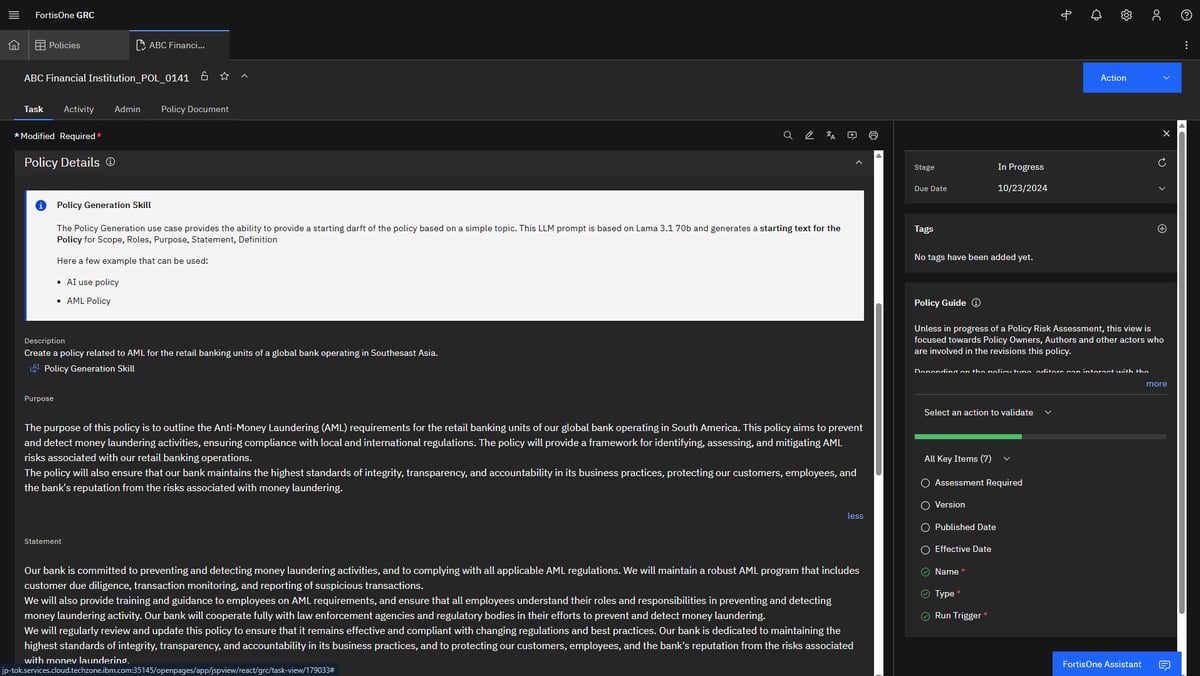Automated Policy Authoring at Enterprise Scale