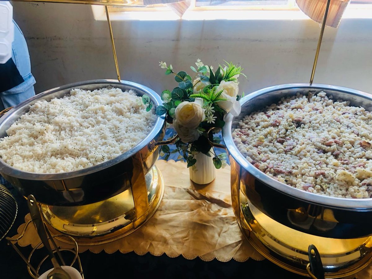 Made-to-order lodge meal plated with fresh sides