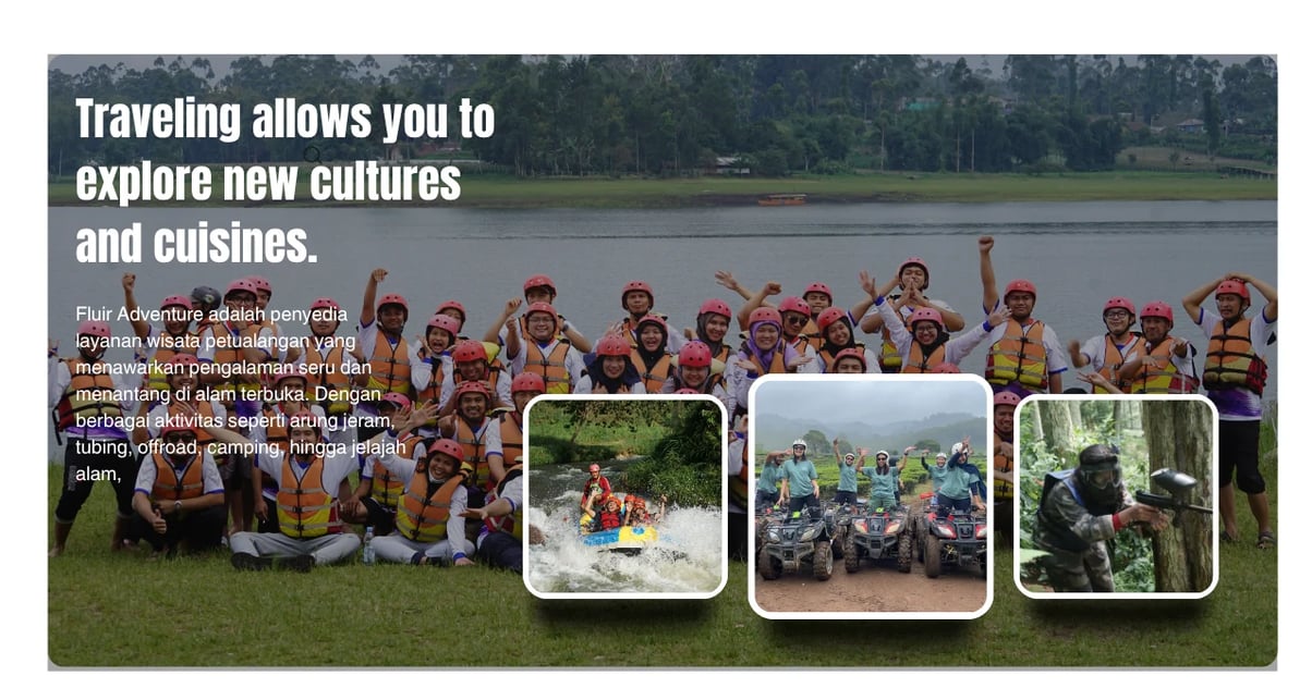 Rafting seru di Sungai Palayangan bersama Fluir Adventure