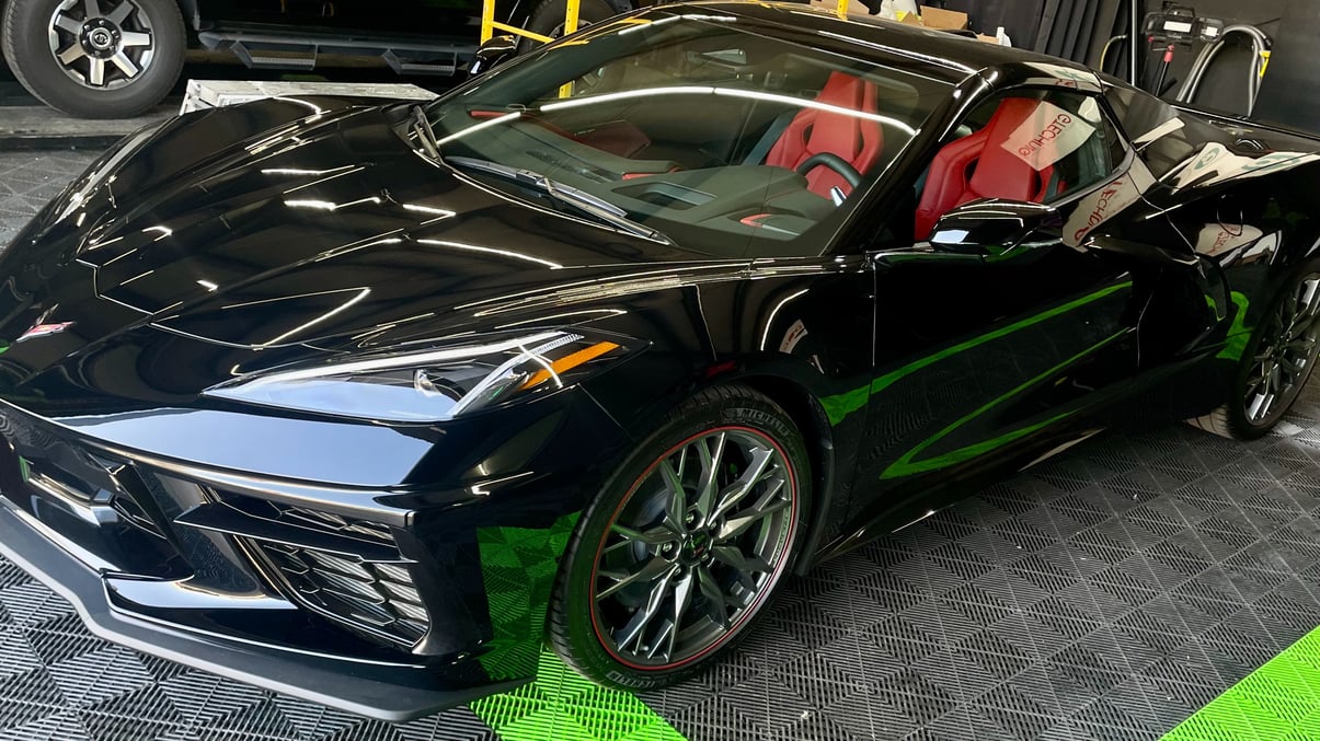 car with ceramic coating
