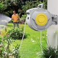 wall mount retractable hose reel