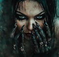 image of the black sorceress wall art