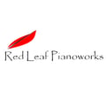 Red Leaf Pianoworks logo White