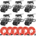 DKARDU 6 pcs 3D Printer Switch Mechanical Limit Switch Module 3D Printer Part Accessories Horizontal