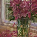 Digital drawing - the peonies are losing their shit