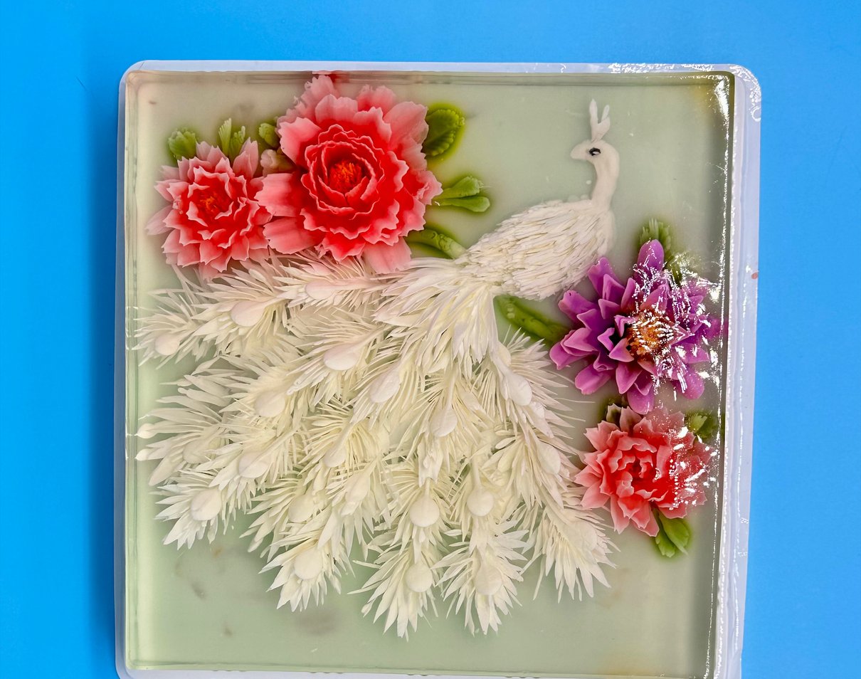 3D Jelly Wedding Cake