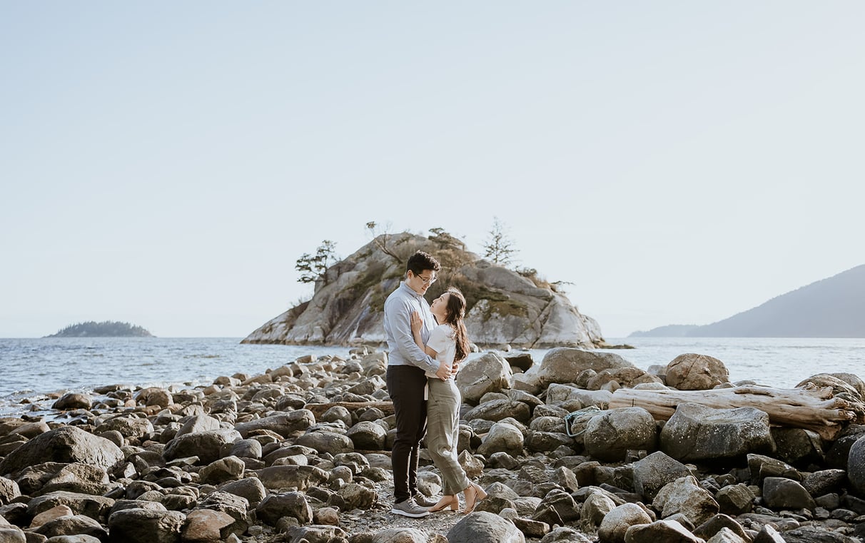 Whytecliff engagement photos