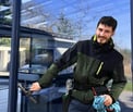 Monsieur Morel gérant de Morel Services Nettoyage