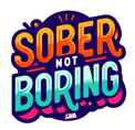 sober not boring logo