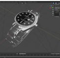 Modelaje 3D de rolex profesional