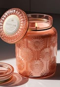 Line art of a scented candle in a glass jar, representing a thoughtful affordable gift idea under $3