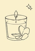 Scented candle with elegant jar for creatives, thoughtful affordable gift idea under $30