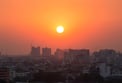 Sunset over Maputo symbolizing Chapateca’s community values and vision
