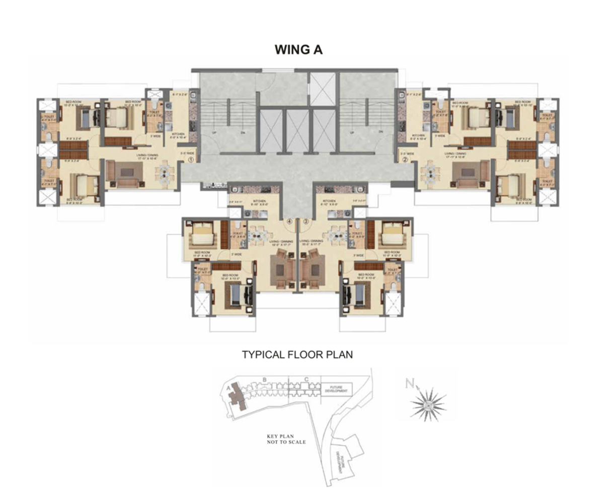 FLOOR PLANS CHANDAK 34 PARK ESTATE GOREGAON WEST