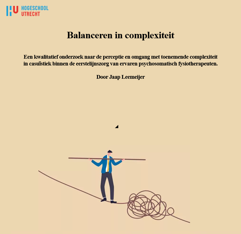 Masterthesis psychosomatische fysiotherapie