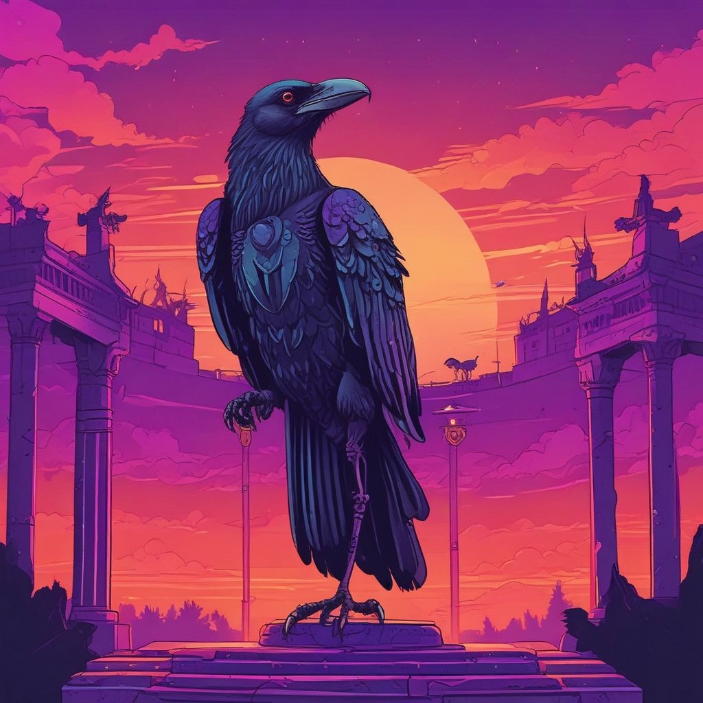 A collection of four coin-like representations of cryptocurrencies including Ethereum, Bitcoin, and Dogecoin. Each coin displays symbols or text related to its respective cryptocurrency. The background features a financial chart with candlestick patterns, suggesting a trading or investment context.