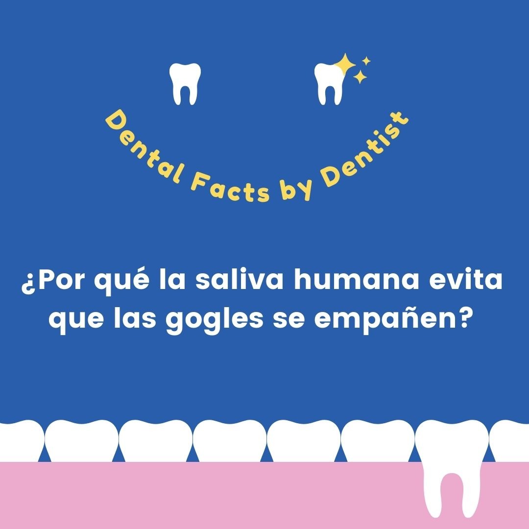 empañamiento de gogles con saliva