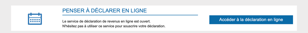 déclaration impot sur le revenu